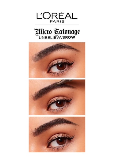L'Oreal Paris Unbelieva Brow Micro Tatouage Kaş Kalemi - 108 Dark Brunette