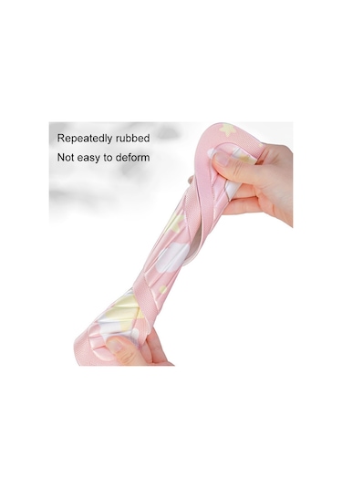 Sones Eva Yapışkanlı Tuvalet Pedi Dört Mevsim Evrensel Karikatür Sevimli Su Geçirmez Tuvalet Stickerı, Stil: Pembe Ay Tavşanı