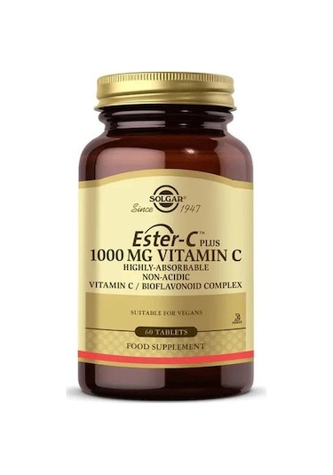Solgar Ester C 1000 Plus 60 Tablet