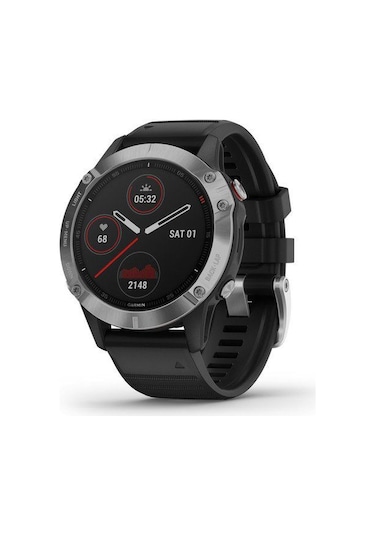 Garmin Fenix 6 Multispor GPS Akıllı Saat (Distribütör Garantili) Gümüş