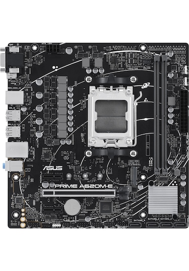 Asus Prime A620M-E-CSM AMD A620 AM5 Soket 6400 OC MHZ DDR5 mATX Anakart