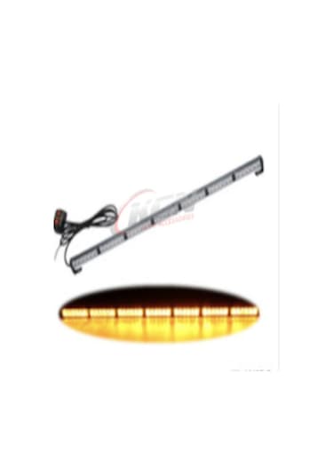 Tepe Led Bar Çakarlı Off Road 12-36v 112cm Sarı-sarı Metal Gövde