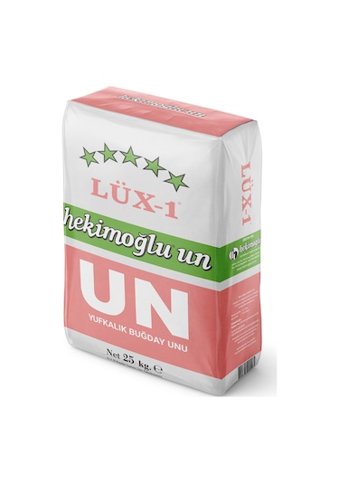 Hekimoğlu Un Lüx-1 Yufkalık Buğday Unu 25 KG