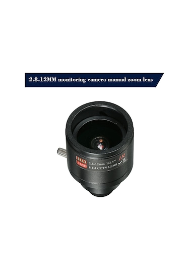Ximistore9 2.8-12mm Manuel Zoom Cctv Lens - Geniş Açılı 93 Görüş, M12 Montaj, 3mp Uyumlu