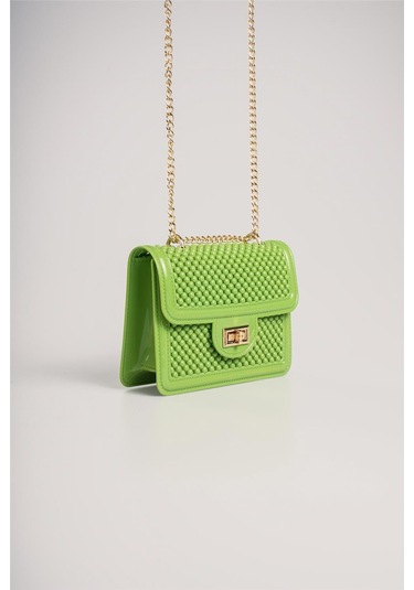 Ççs Kadın 17791 Omuz Ve El Çantası Yeşil