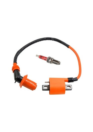 Konesam Suntek Motosiklet Yarış Ateşleme Bobini Ve D8tc Buji Seti - Cg125, Cg150, Cg200 Modelleri İçin