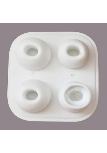 Coofbe irpods Pro İçin 2 Çift Silikon Yedek Kulaklık Ucu, Kulaklık Tıkacı, Gürültü Engellemeli