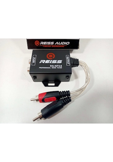 Reiss Parazit Kesici - Reiss Rs-nf04 Amfi Parazit Önleyici - Reiss Noise Filter