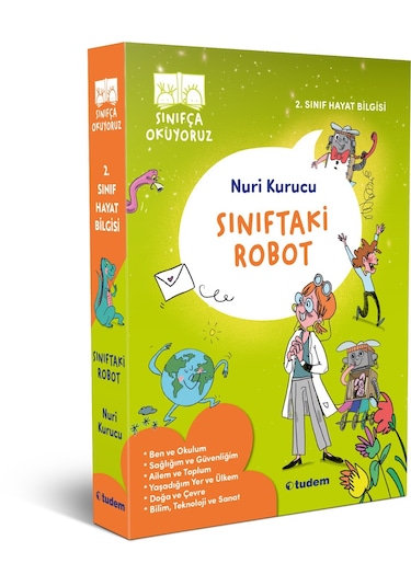 Sınıftaki Robot Serisi 6 Kitaplık Set