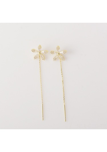 Samdoo 2022 Yeni Stil S925 Gümüş Iğne Mikro Takıklı Uzun Kolye, Kadınlar İçin Modern Kore Stili Zümrüt, Sağlıklı Ve Kullanıma Güvenli Diğer