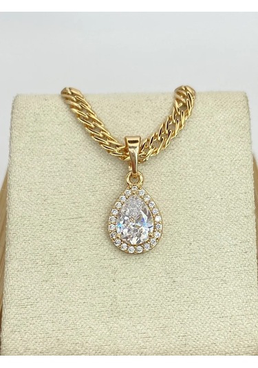 Xuping Tıbbi Alaşımdan Taşlarla Süslenmiş Kolye Ucu 323148839 Altın Rengi