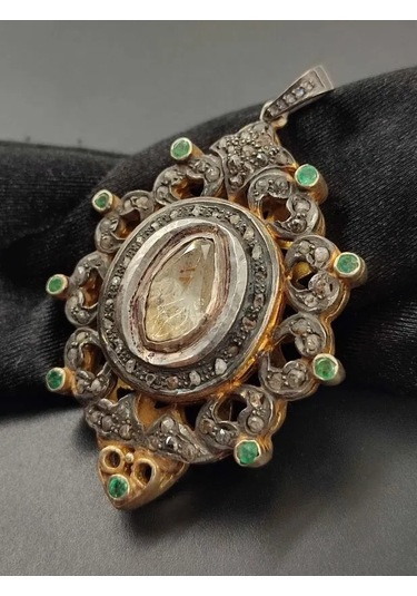 Polki Elmas Kolye Ucu 285