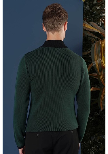 Tr 859 Slim Fit Nefti Klasik Triko Nefti