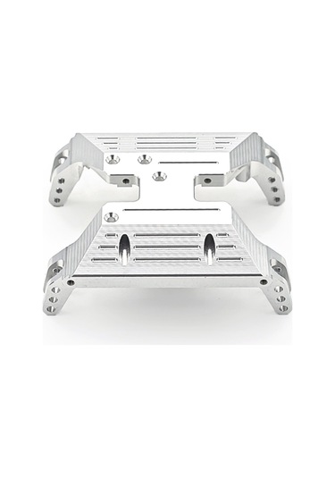 Samdoo Alüminyum Vites Kutusuna Tutucu Gümüş - Bjm104 Axial Capra 1.9 Utb Axı03004 Axı03022 Uyumlu