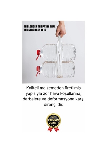 2 Adet Ekstra Güçlü Dayanıklı Su Geçirmez Sızdırmaz Yalıtım İzolasyon Beyaz Tamir Bandı 10 Mt 48 Mm