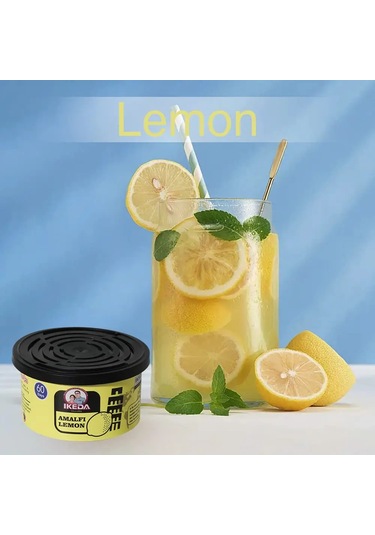Araba Hava Tazeleyicileri: Limon Kokusu Organik Kutular Koku Giderici Uçucu 1 Vanilla 1 Piece Set
