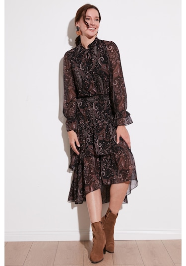 Lela Kadın Elbise 611el1448 Siyah Lela Kadın Elbise 611el1448 Siyah