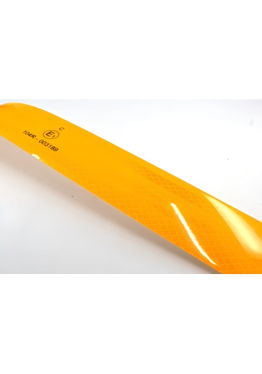 Reflektörlü Bant Sarı Reflektif Fosforlu Şerit Bant 7.5 Cm 1 Metr
