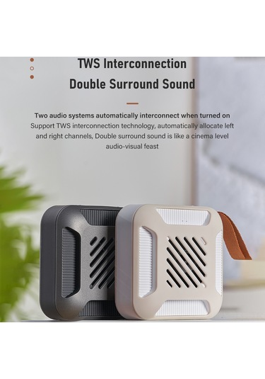 Leezsing "taşınabilir Su Geçirmez Bluetooth Hoparlör, Mikrofonlu, 36 Saat Çalma Süresi, Kablosuz Ses Sistemi"