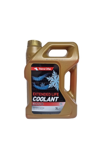 Petrol Ofisi Ext. Life Coolant Kırmızı Antifriz 3 L
