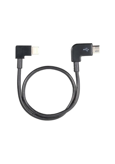Flybuy Djı Mavic Pro Spark İçin Micro Usb'dan Lightning Dönüştürücü Esnek Kablo 27cm Dayanıklı