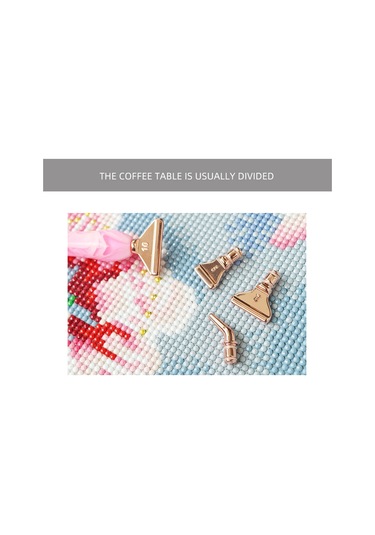 Qingmipy Elmas Boyama Kalemi Uç Seti - 13 Farklı Metal Uç Seçeneği İle Yüksek Verimlilik Çok Renkli