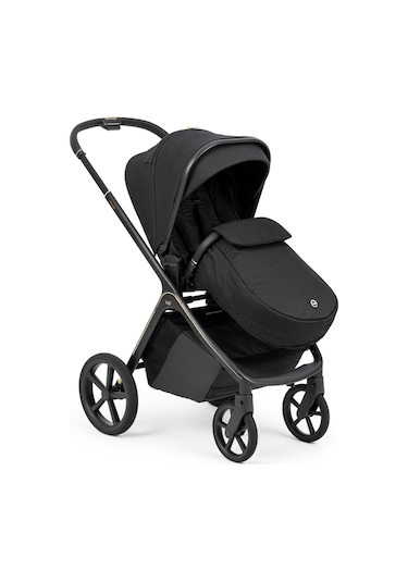 Bagi Heritage Portbebeli Set Bebek Arabası Black Black