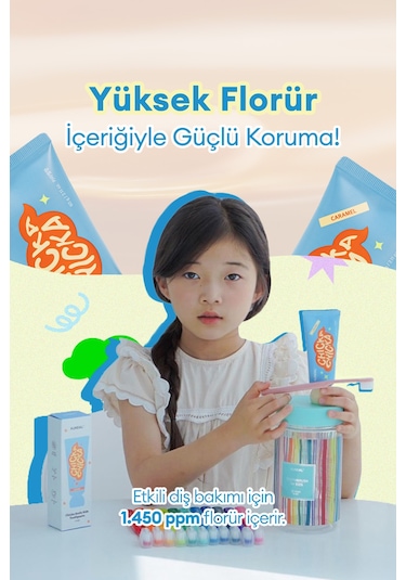 Kundal Chicka Smile Kids Toothpaste Caramel