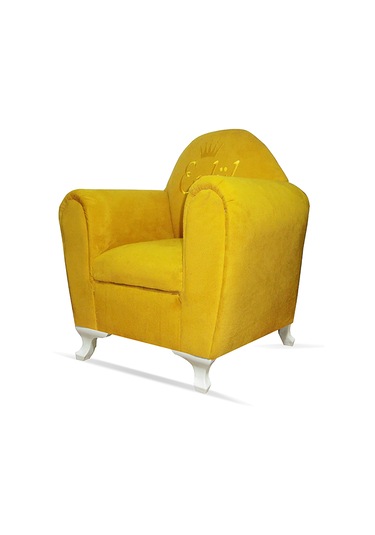 İsimli Kişiye Özel Çocuk Koltuğu 1-6 Yaş - Hardal Sarısı