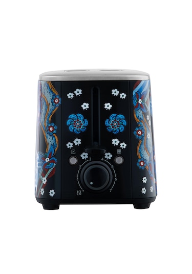 Vestel X Aslı Filinta Retro Siyah Çini Ekmek Kızartma Makinesi