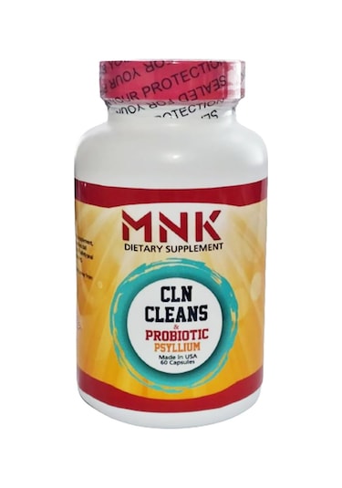 Mnk Cln Cleans Probiotic Psyllium 60 Kapsül