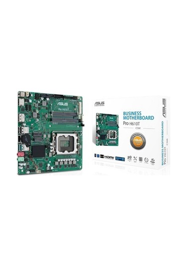 Pro H610t-csm Intel H610 Lga1700 Ddr5 5600 Dp Hdmı Lvds M2 Usb3.2, Anakart