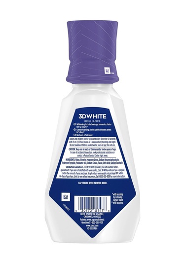 Crest 3dwhite Brilliance Stain Prevention Alkolsüz Ağız Bakım Suyu 473ml