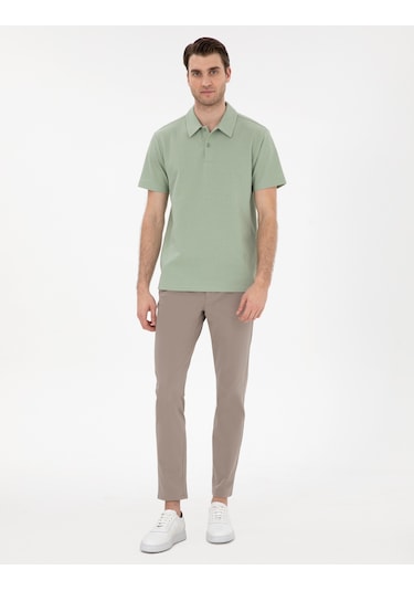 Pierre Cardin Erkek Çağla Tişört 50307581-vr016 Çağla