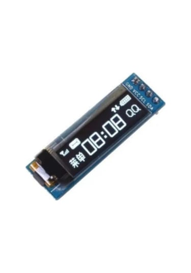 0.91 Inch Oled Ekran I2c 128 32 Ssd1306 Ince Mini Display Mavi Arduino Rodevino