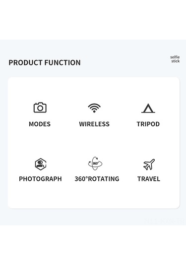 Kosona S03 Telefon Tutucu: Tripod 360 Döner, Alüminyum Kaymazsız Çubuk, Bağımsız Bluetooth Kumanda