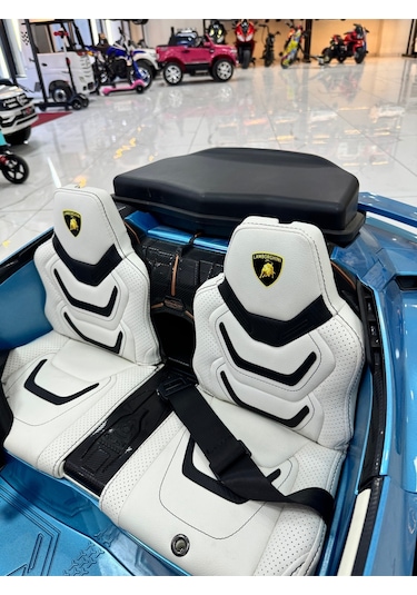 Poyraz Akülü Orijinal Lisanslı Lamborgini Sian 24 Volt Akülü Araba Drift+tabletli Mavi