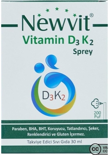 Newvit Vitamin D3 K2 Sprey