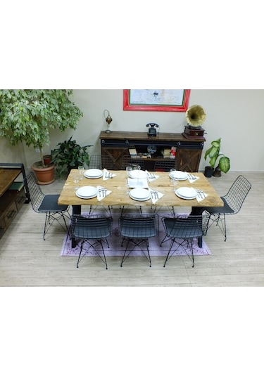 Ntconcept Ntconcept Masif Ağaç Yemek Masası (278325478)