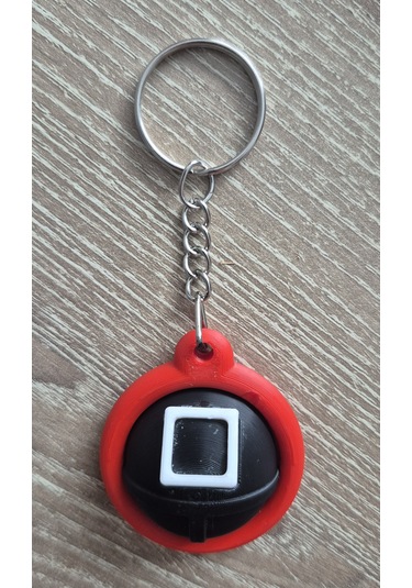 Squid Game Temalı Anahtarlık Seti - 3 Adettir