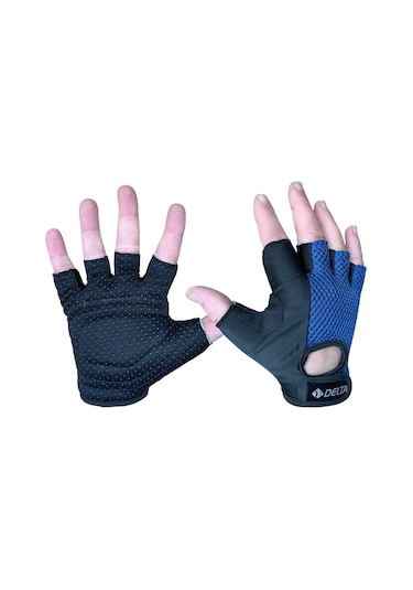 Delta Armour Halter, Body, Fitness Ve Ağırlık Eldiveni Mavi Mavi