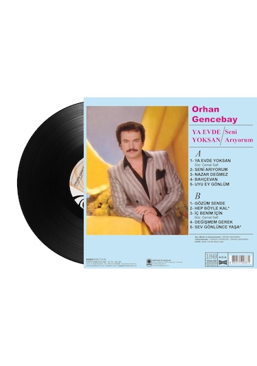 Plak - Orhan Gencebay - Ya Evde Yoksan