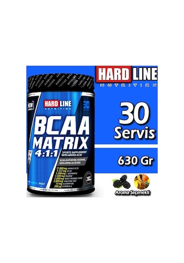 Hardline Bcaa Matrix 630 Gr Aroma Seçenekli