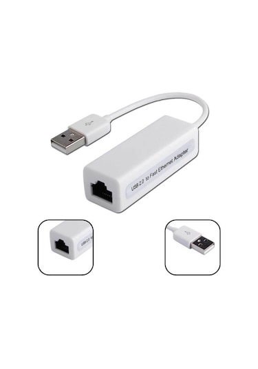 Wozlo Macbook Uyumlu Usb Ethernet Kartı (533635123)