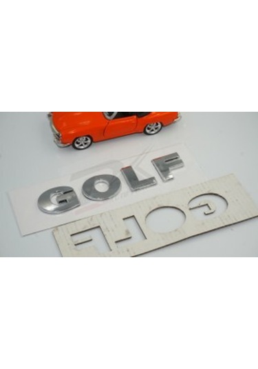 Volkswagen Golf 4-5 Bagaj 3M 3D Krom Abs Yazı Logo Amblem