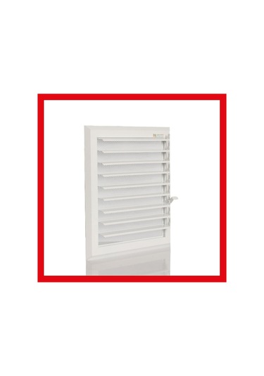 Ecovent Alüminyum Menfez, Panjur - Banyo Wc Havalandırma Ürünü (46522931)