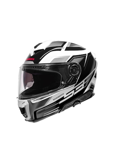 Schuberth S3 Storm Sılver Kapalı Motosiklet Kaskı Siyah