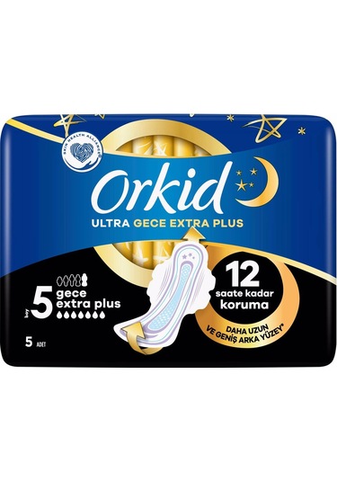 Orkid Ultra Tekli Paket Extra Gece 5'li