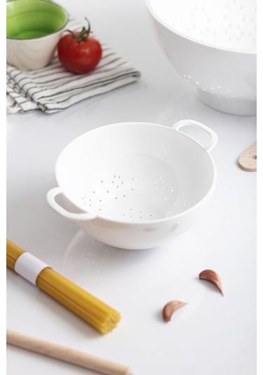 Akrilik Beyaz Mini Pirinç Süzgeçi & Bakliyat Süzgeçi 3 Su Bardağı Ölçülü Diğer