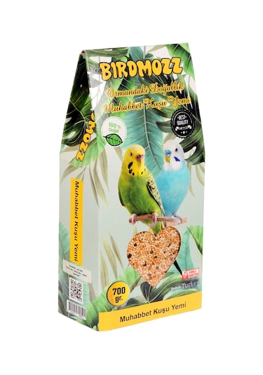 Birdmozz Muhabbet Kuş Yemi 700 Gr